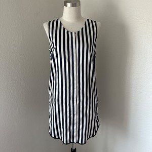3.1 Phillip Lim Blue white Striped Mini Dress Sz 0